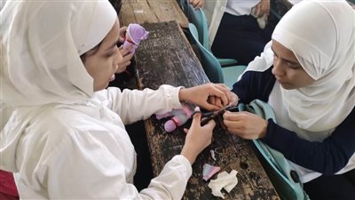 ورش مكثفة للأطفال في ختام قافلة قصور الثقافة بوادي النطرون 