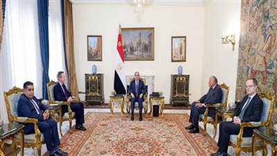 الرئيس السيسي ووزير خارجية بريطانيا يشددان على رفض تهجير الفلسطينيين