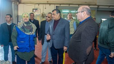 وزير الدولة للإنتاج الحربي يتابع انتظام سير العمل في 