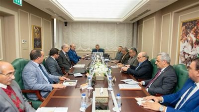 وزير الدولة للإنتاج الحربي يناقش المشاريع البحثية الجديدة مع رؤساء الشركات التابعة (صور)