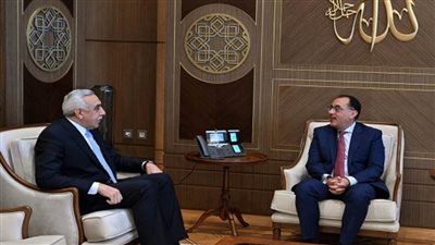 رئيس الوزراء يلتقى سفير العراق بالقاهرة بمناسبة انتهاء مهام عمله (صور)