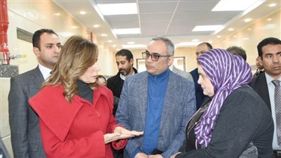 وزيرة الثقافة تتفقد أعمال تطوير ورفع كفاءة قصر ثقافة حلوان تمهيدًا لافتتاحه