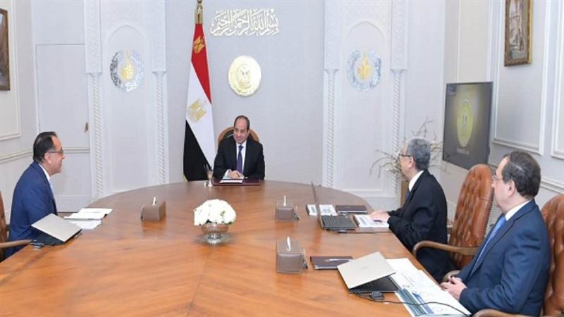 الرئيس السيسي خلال