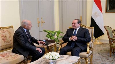 الرئيس السيسي يستقبل أمين عام جامعة الدول العربية