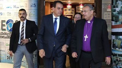 رئيس الإنجيلية يستقبل وزير المجالس النيابية للتهنئة بعيد الميلاد المجيد