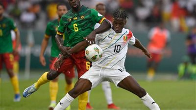 أمم إفريقيا.. غينيا تفجر مفاجأة وتفرض التعادل على الكاميرون 1-1