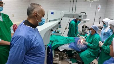 وكيل صحة الغربية يتابع نشاط مستشفى رمد طنطا خلال الشهور الماضية (صور)