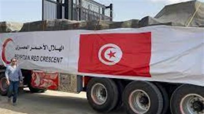الهلال الأحمر بشمال سيناء: إسرائيل تفرض قيودا كبيرة على دخول المساعدات الإنسانية لغزة