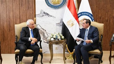 وزير البترول يستقبل رئيس «كوبيلوزوس» اليونانية لبحث أوجه التعاون 