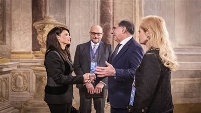 وزيرة التعاون الدولي تلقي كلمة مصر أمام القمة الإيطالية الإفريقية (صور)