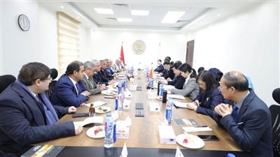 وزير التعليم العالي يستقبل السفير الصيني ونائب وزير الموارد الطبيعية لبحث سبل التعاون المشترك (صور)