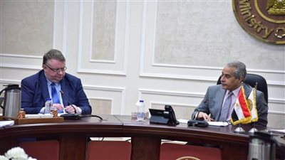 وزير العمل يلتقي وفدًا من مكتب منظمة العمل الدولية بالقاهرة (صور)