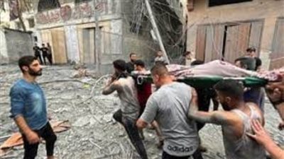 استشهاد 14 فلسطينيا جراء استهداف الاحتلال لمدرسة غرب خان يونس