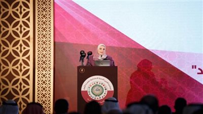 وزيرة التضامن تشارك في افتتاح «المنتدى العربي للتنمية الاجتماعية متعددة الأبعاد» بالدوحة (صور)