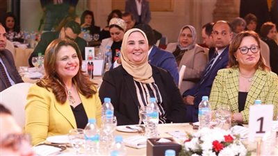  وزيرة التضامن تشهد الحفل السنوي لمؤسسة 