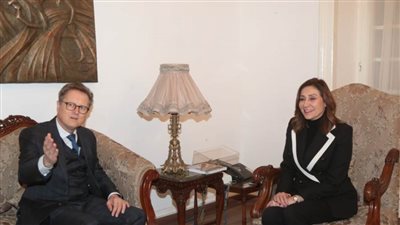 وزيرة الثقافة تستقبل سفير  ألمانيا لدى القاهرة لبحث أطر التعاون الثقافي وآليات إقامة فعاليات مشتركة  