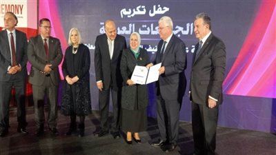 وزير التعليم العالي يشهد حفل توزيع شهادات التصنيف العربي للجامعات 2023 (صور)