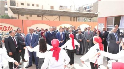وزير التعليم ومحافظ المنوفية يفتتحان مدرسة المساعي المشكورة الإعدادية الجديدة 