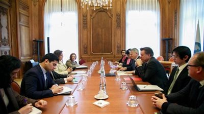 وزيرة التخطيط تلتقي الأمين العام للمنظمة لبحث تعزيز سبل التعاون (صور)