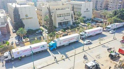 صندوق تحيا مصر يطلق المرحلة الثالثة من قوافل أبواب الخير (صور)