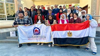 العاصمة الإدارية الجديدة تستقبل وفدا من طلاب الهندسة بجامعة الأهرام الكندية لتفقد مشروعاتها (صور)