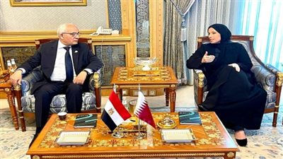 وزير التعليم يلتقي نظيرته القطرية لبحث ملفات التعاون المشترك في المجال قبل الجامعي (صور)