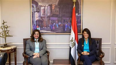 وزيرتا التعاون الدولي والهجرة في الخارج تبحثان ملفات العمل المشترك