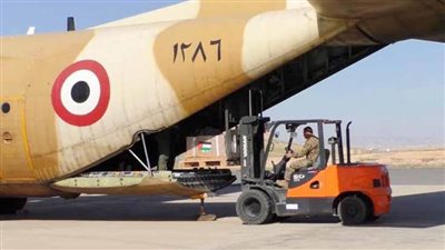 مصر تواصل أعمال الإسقاط الجوي اليومي للمساعدات الإنسانية على شمال قطاع غزة