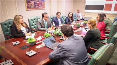 وزير الصحة يبحث مع سفيرة الدنمارك تعزيز التعاون بين البلدين (صور)