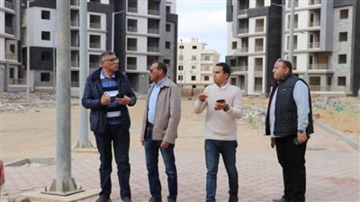 رئيس جهاز 6 أكتوبر يواصل جولاته التفقدية بمشروع 