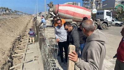 رئيس جهاز دمياط الجديدة يتفقد أعمال التطوير ورفع الكفاءة بالمنطقة الحرة الصناعية