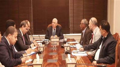  وزير الزراعة يبحث مع بعثة «الإيفاد» مشروع الاستثمارات المستدامة في 4 محافظات