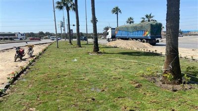 استكمال أعمال التطوير بالمنطقة الحرة للاستثمار ومدخل الميناء بدمياط الجديدة