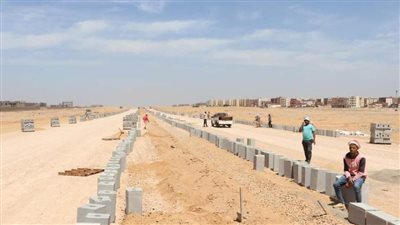 رئيس جهاز السادات يتفقد أعمال رفع كفاءة الطرق ومحطات معالجة الصرف الصحى والروافع