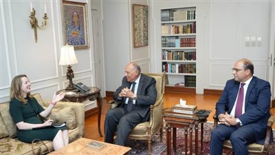 وزير الخارجية يستقبل مدير عام المنظمة الدولية للهجرة