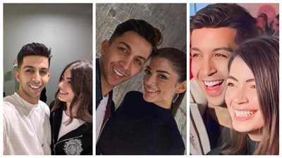 رسالة رومانسية من ليلى زاهر لخطيبها هشام جمال في عيد ميلاده