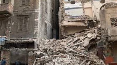 انهيار عقار قديم ومصرع شخص في منطقة محرم بك بالإسكندرية