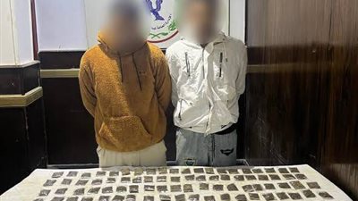 القبض على عنصرين إجراميين بحوزتهما 54 كيلو حشيش مخدر في الإسكندرية