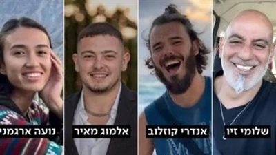 جيش الاحتلال يعلن إنقاذ 4 رهائن إسرائيليين من مخيم النصيرات