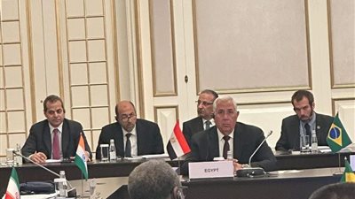 وزير الزراعة يؤكد على مبادرة الدولة المصرية بانشاء منطقة لوجيستية لتخزين وتوزيع الحبوب