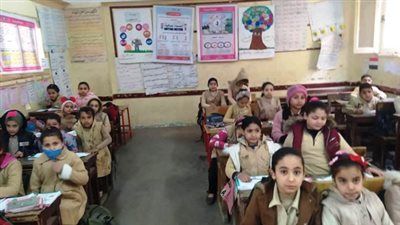 انتظام الدراسة لطلاب الصفوف الأولى في السويس