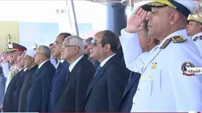 الرئيس السيسى يشهد سلام الشهيد خلال حفل تخرج دفعة جديدة من كلية الشرطة