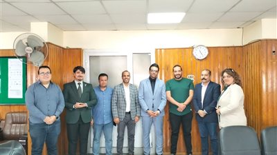 وكيل صحة سوهاج يستقبل وفد حملة بشبابها لبحث سبل التعاون