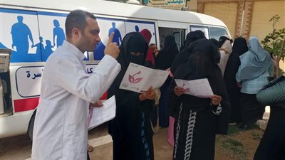 ٢.٥ مليون خدمة طبية من صحة الإسكندرية خلال حملة ١٠٠ يوم صحة