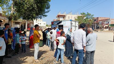 «حياة كريمة» توفر لحومًا بأسعار مخفضة للقرى الأكثر احتياجًا في البحيرة