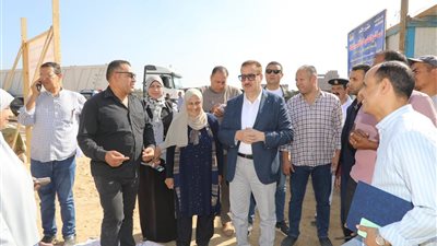 محافظ المنوفية يتفقد مستشفى شبين الكوم التعليمي والمدرسة المصرية اليابانية الجديدة
