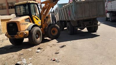 رفع 165 طن قمامة ومخلفات خلال حملات النظافة بحي غرب سوهاج