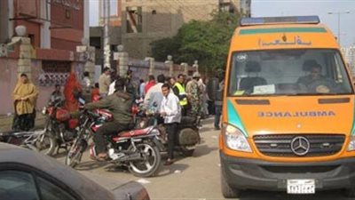 إصابة شخص صدمته سيارة أثناء عبوره طريق الإسكندرية الصحراوى