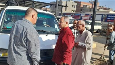 حملات على مواقف السيارات بالدقهلية للتأكد من الالتزام بالتعريفة