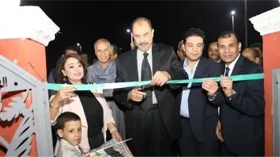 محافظ سوهاج يفتتح حديقة 